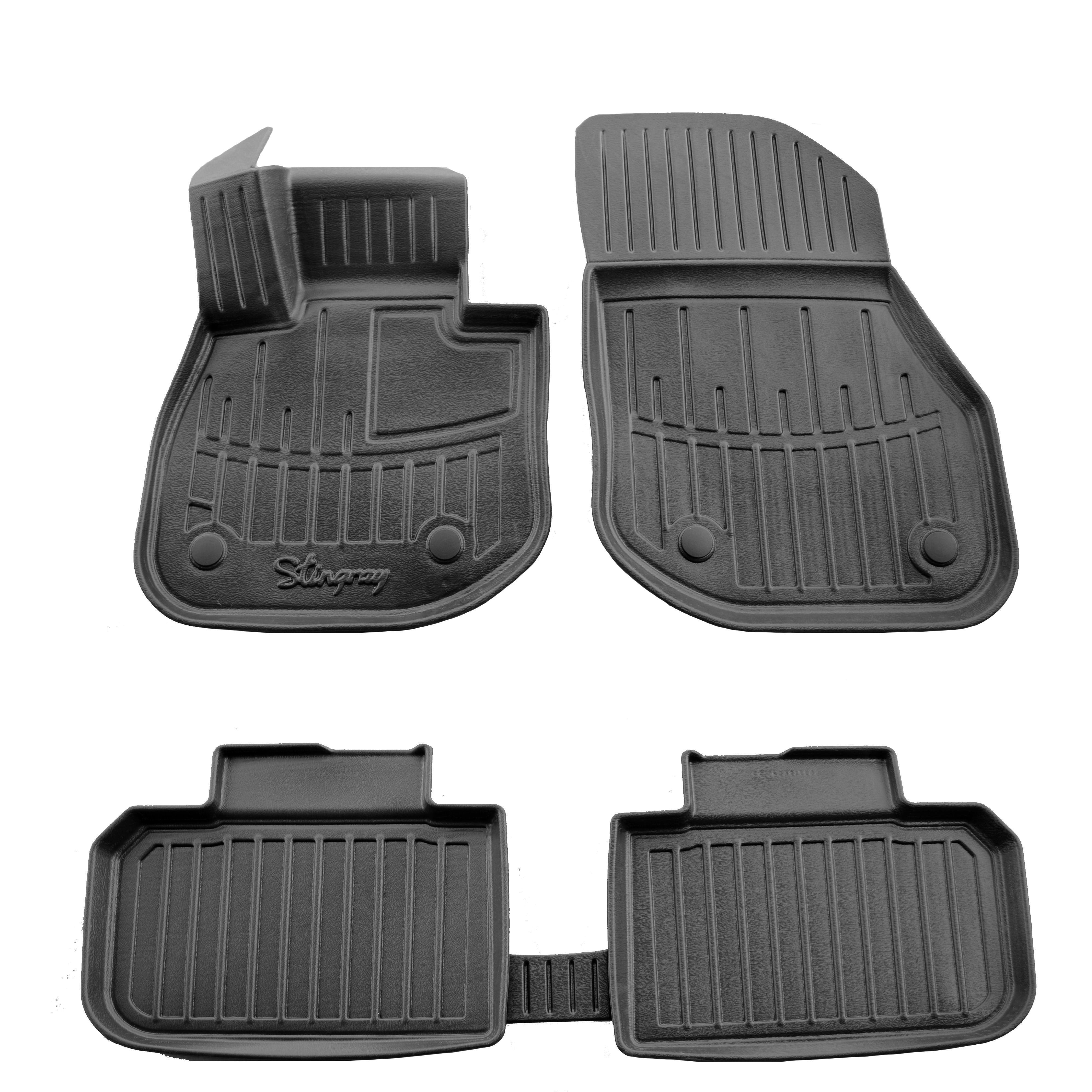 Коврики Stingray 3D для BMW X1/iX1 2022- рр. полиуретан 5 шт. Черный (158214)