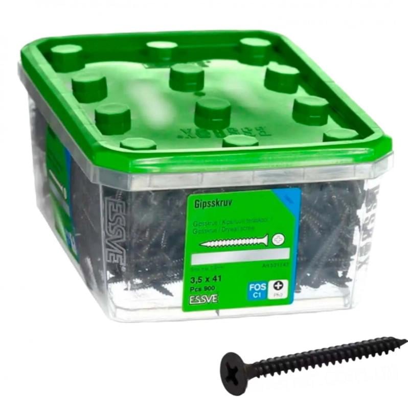 Саморез для гипсокартона для металла ESSVE 3,5х50 мм фосфат PH2