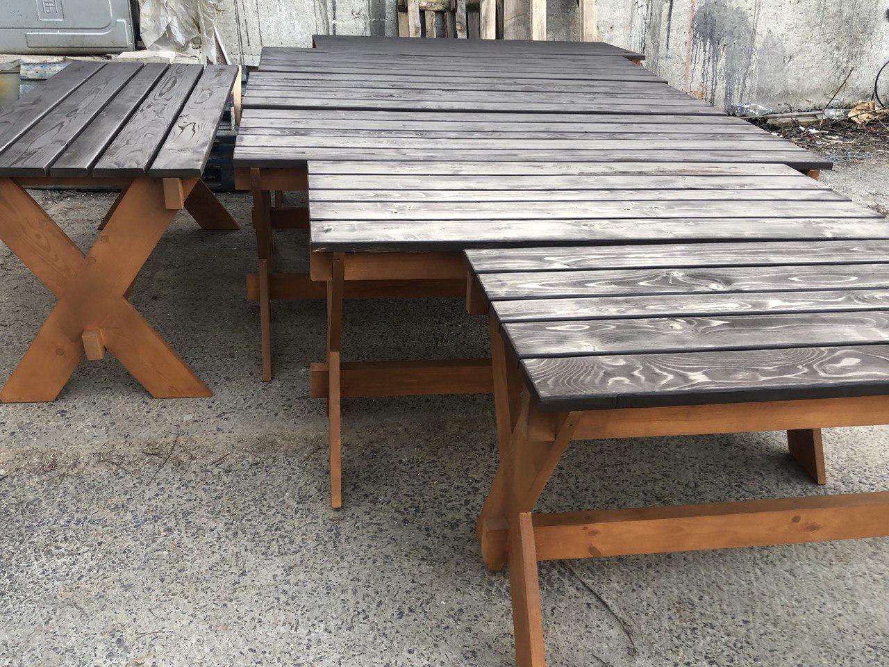 Стіл дерев'яний у альтанку (2243141282) - фото 3 Стіл дерев'яний у альтанку (2243141282) - фото 3