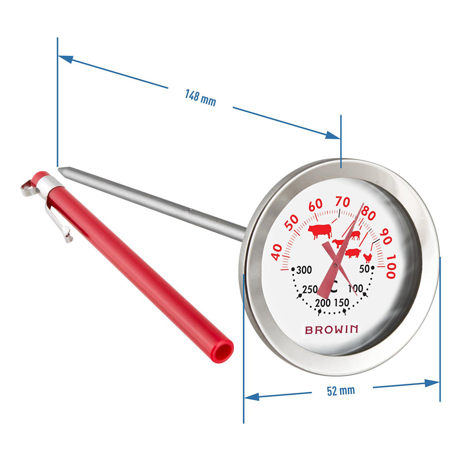 Термометр для жарки и духовки Browin с двойной шкалой (100900) - фото 3
