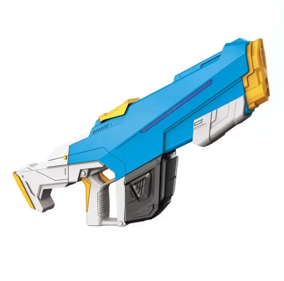 Бластер водный Update USB электрический с насосом и дополнительным прицелом Голубой (85466720)