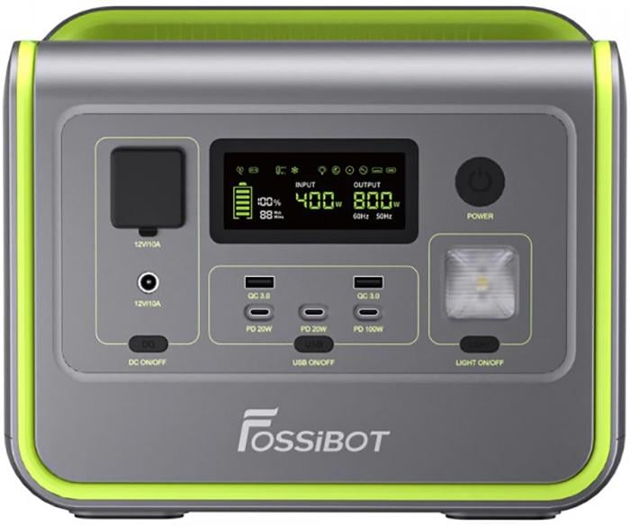 Зарядна станція Fossibot F800 800W 512Wh