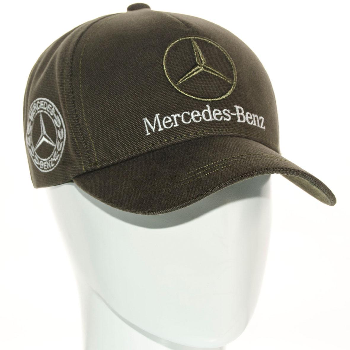 Кепка Mercedes-Benz BTH20792 с регулировкой из плотного коттона р. 56-58 Хаки