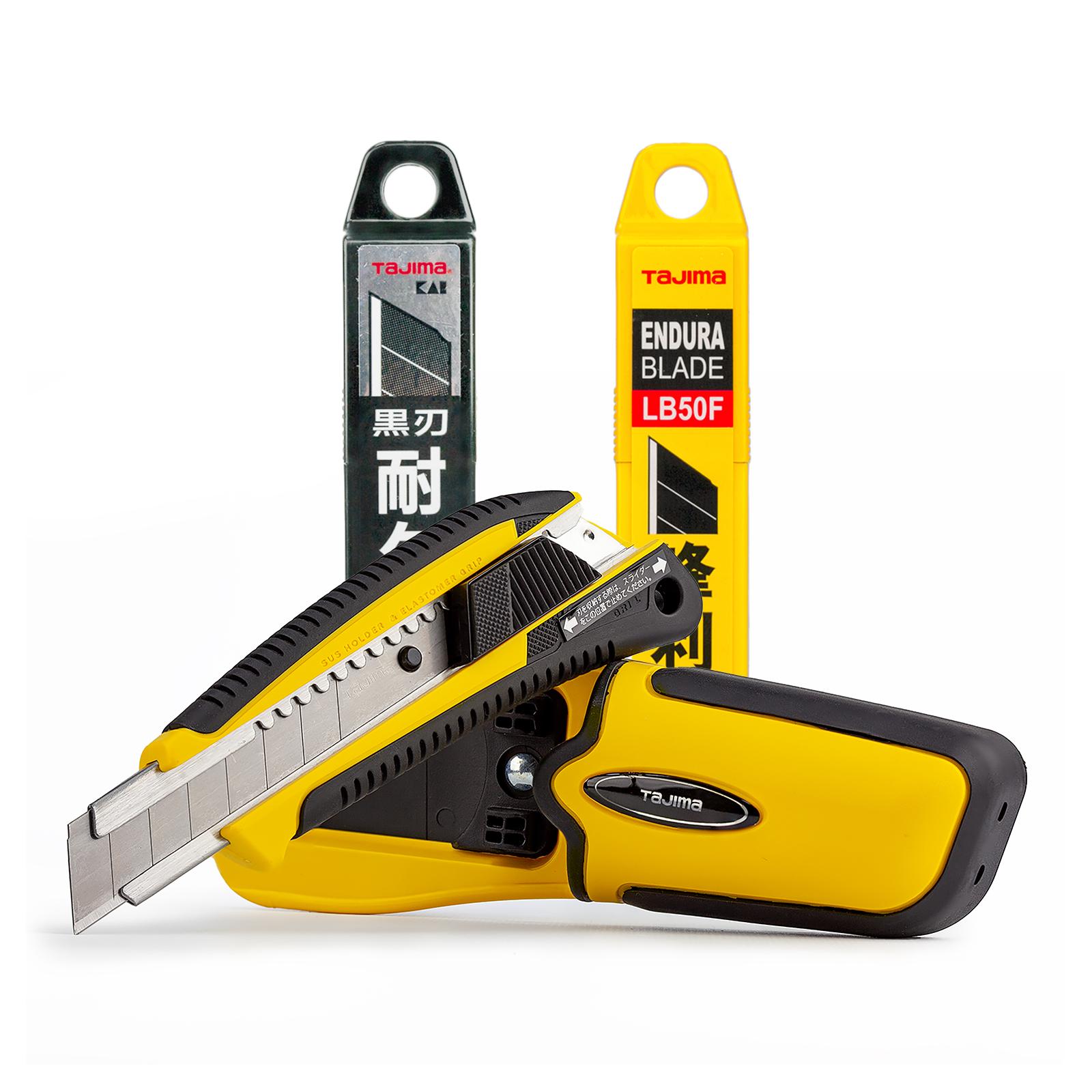 Набор Tajima LC560YHSBL чем сегментный строительный с кобурой со сменными лезвиями 20 шт. (1101-1705 1102-0689 2572)