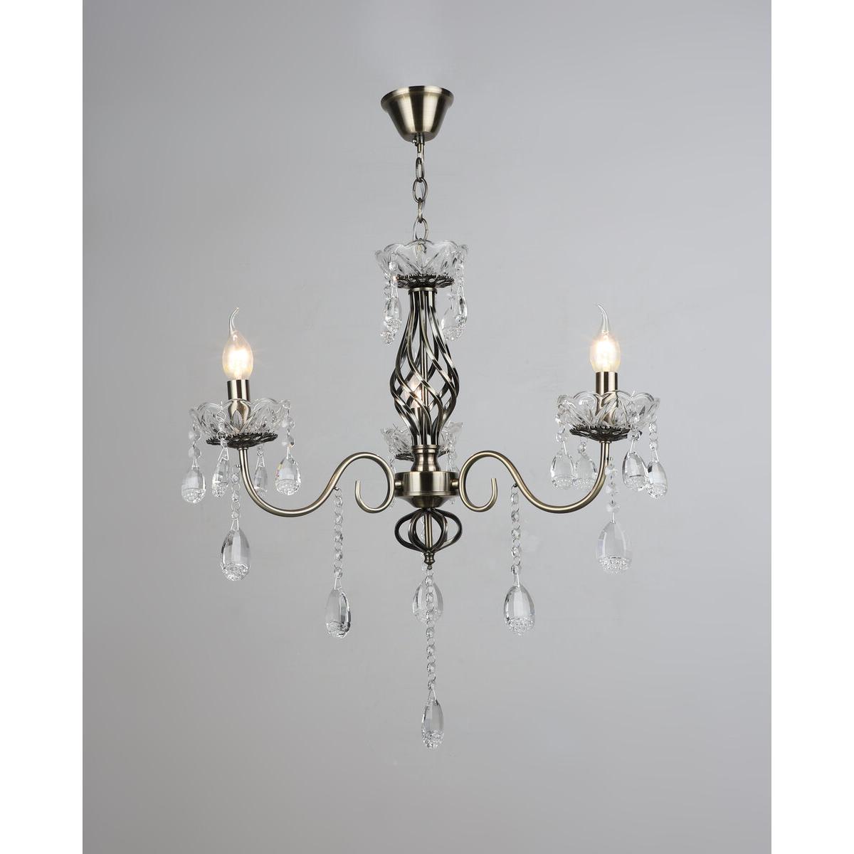 Люстра Sirius B N2313/3 AB на 3 плафона (372394)