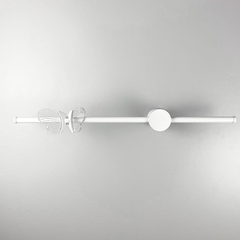 Бра Line.F WC 18 WT L с метеликом слева Белый (3564_6883)