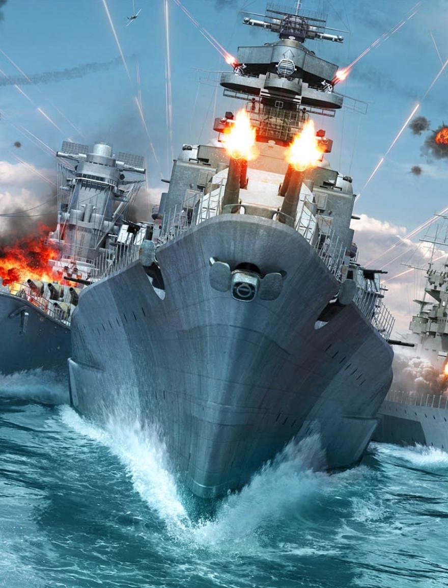 Картина Мир военных кораблей (RE665)