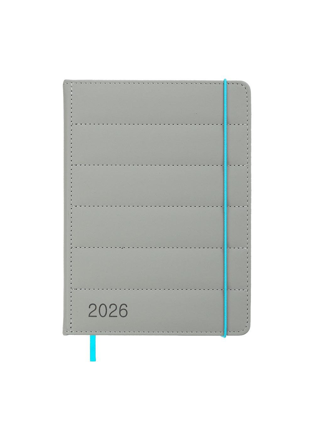 Ежедневник Buromax 2026 AURA А5 датированный Серый (BM.21100-09)