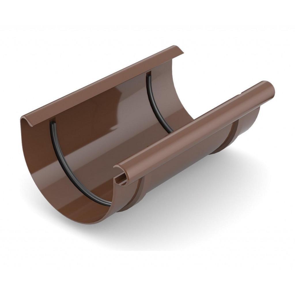Соединитель желоба BRYZA желоба 125 мм Коричневый (8017)