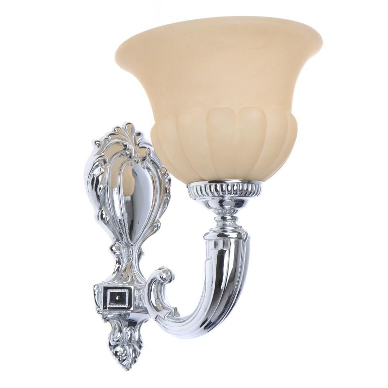 Бра настенное накладное Brille барокко 4300/1С Crome/Antik