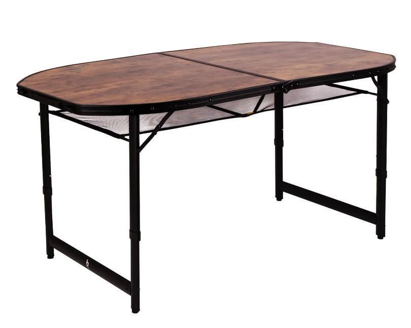 Стол туристический Bo-Camp Woodbine Oval 150x80 см Black/Wood look (DAS301532) Стол туристический Bo-Camp Woodbine Oval 150x80 см Black/Wood look (DAS301532)
