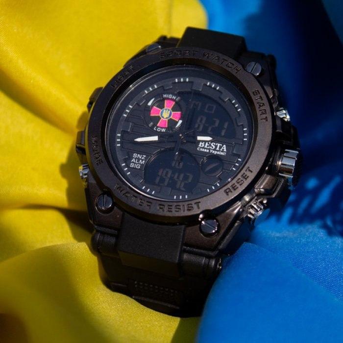 Наручные часы мужские Besta Tattoo водостойкие (Д-Е1411)