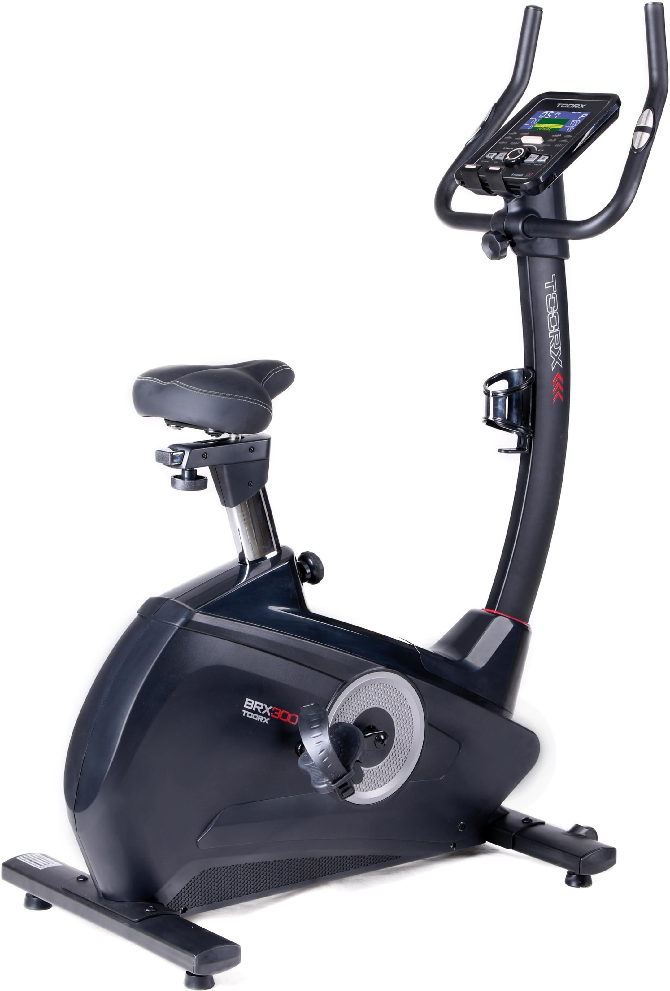 Велотренажер Toorx Upright Bike ЖК-дисплей 21 приложение Bluetooth (929476)
