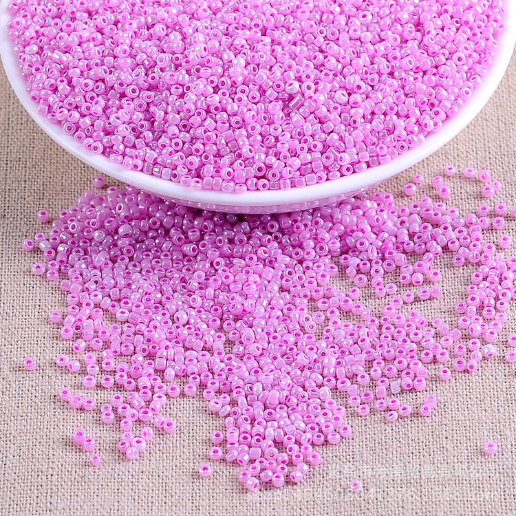 Бисер Блестящий 2 мм 50 г Лиловый (БР0002л46)