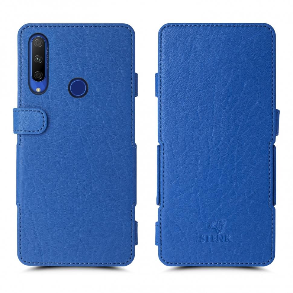 Чехол книжка Stenk Prime для Honor 9X Ярко-синий (65591)