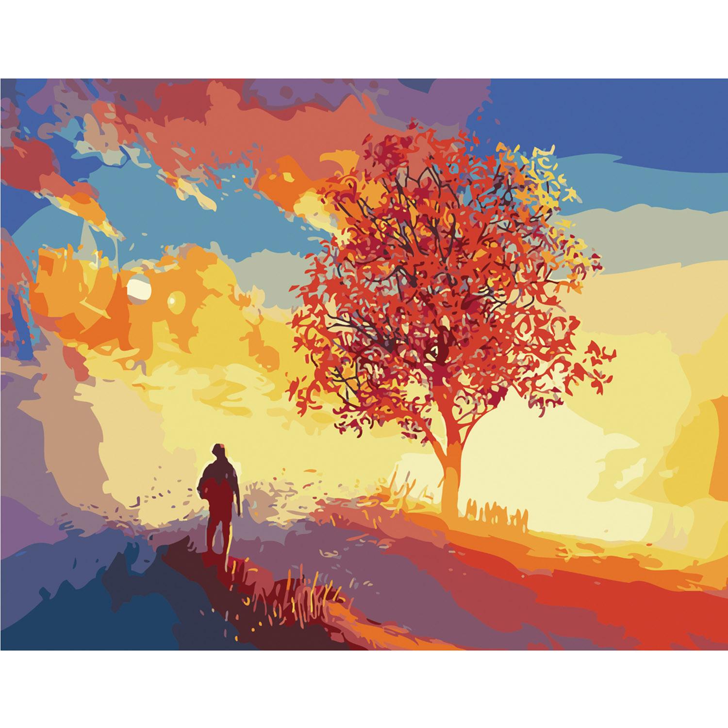 Картина по номерам Strateg Осенние мечты 40х50 см (SY6090)