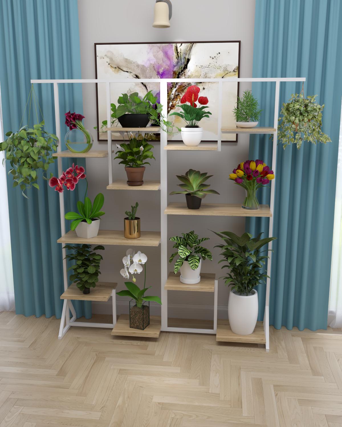 Подставка для цветов EcoLoft Флория DSP-1367W-1 в стиле лофт (32161026)