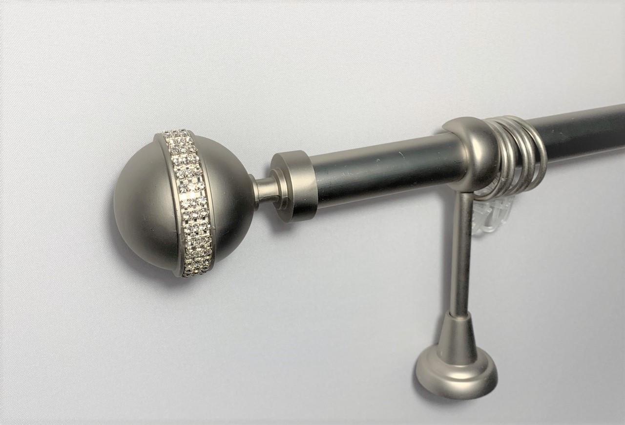 Карниз трубчатый однорядный Orvit Авея 25 мм 240 см Сатин (000-5747) - фото 2 Карниз трубчатый однорядный Orvit Авея 25 мм 240 см Сатин (000-5747) - фото 2