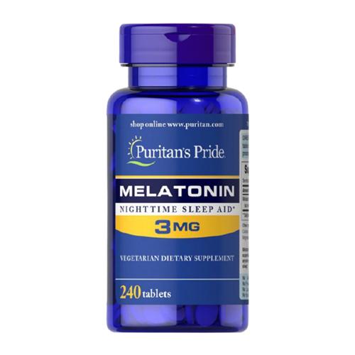 Мелатонін для сну Puritan's Pride Melatonin 3 мг 240 Tabs