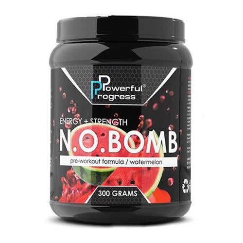 Комплекс до тренування Powerful Progress N.O.BOMB 300 г 30 порцій Watermelon