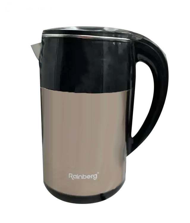 Чайник електричний Rainberg з нержавіючої сталі 2000 Вт 2 л (RB-2246)