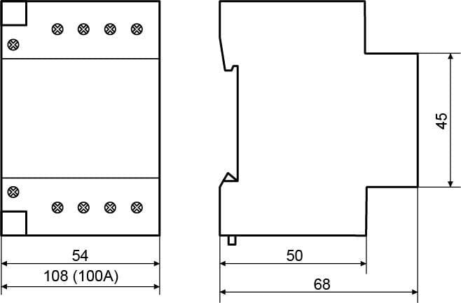 Контактор модульний АСКО-Укрем MK-N 4P 100A 4NO 220V (A0040030039) - фото 6 Контактор модульний АСКО-Укрем MK-N 4P 100A 4NO 220V (A0040030039) - фото 6