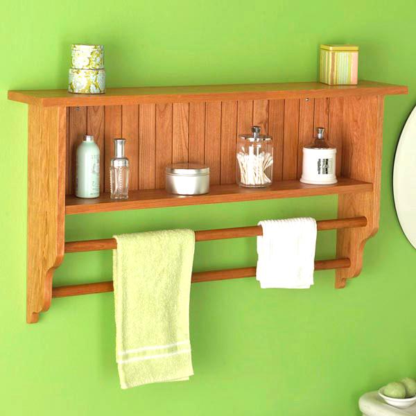 Полка для ванной из дерева Ботроп Сиена (ВНП/002305)