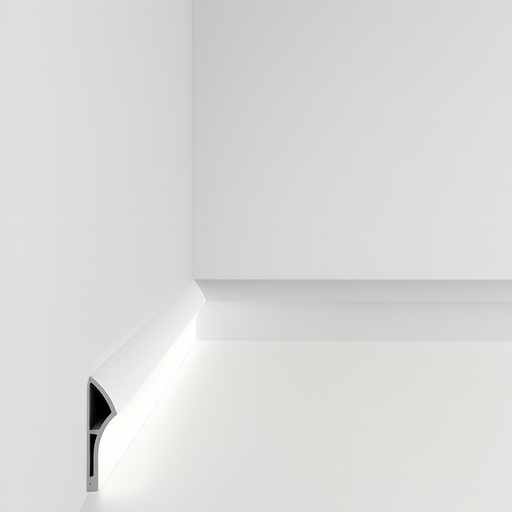 Плинтус дюрополимерный Orac SX167 жесткий 173х43х2000 мм (29288848)