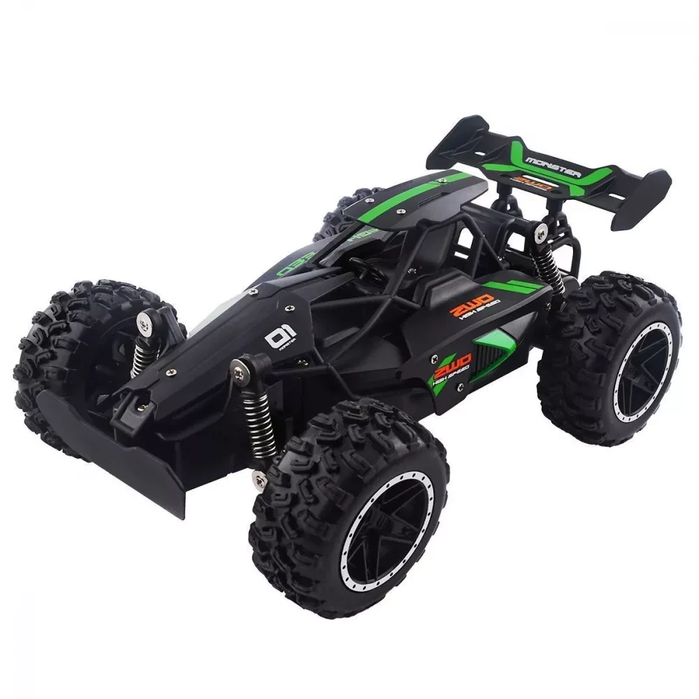 Радіокерована машинка HOTDEER Off-Roader Позашляховик Black (26483913)