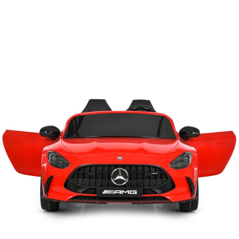 Детский электрический автомобиль Bambi Mercedes-Benz 24V двухместный до 50 кг Оранжевый (DE-169-E-988)