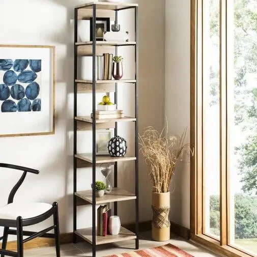 Стелаж Loft NS-1827 вузький квадратний на 6 полиць (3075773996)