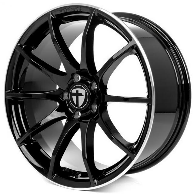 Литые диски Tomason TN1 8,5x18 5x108 ET40 DIA72,6 Gloss black rim polished