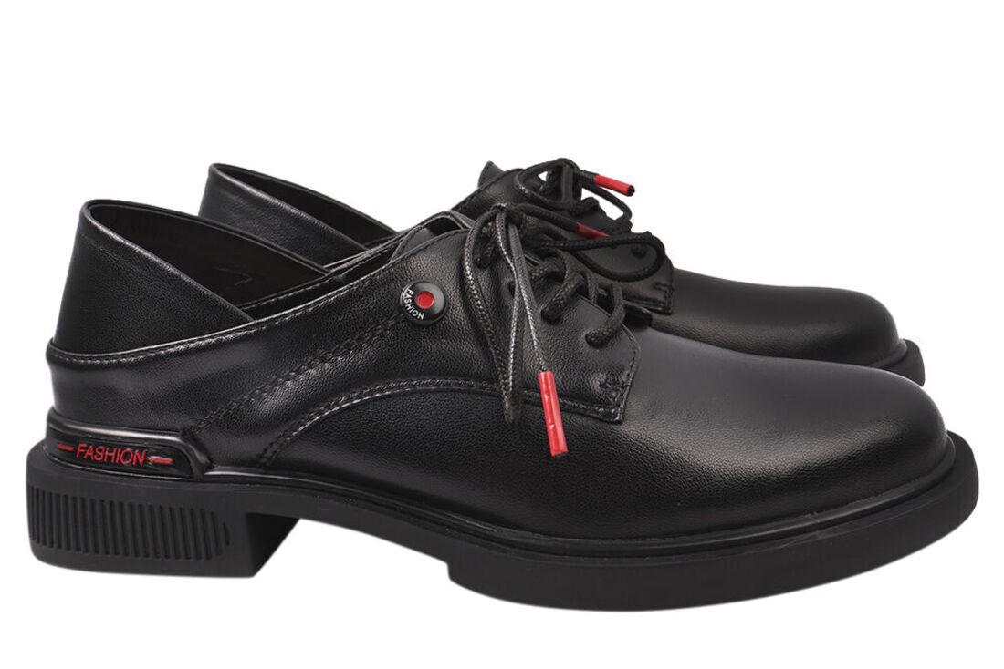 Туфли женские Nina Mosconni из кожи на низком ходу на шнуровке р. 39 Черный (8-21DTC) Туфли женские Nina Mosconni из кожи на низком ходу на шнуровке р. 39 Черный (8-21DTC)