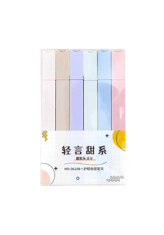 Маркеры текстоотделители 6 шт. (WW00886)