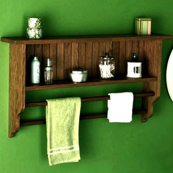 Полка для ванной из дерева Ботроп Мускат (ВНП/002307)