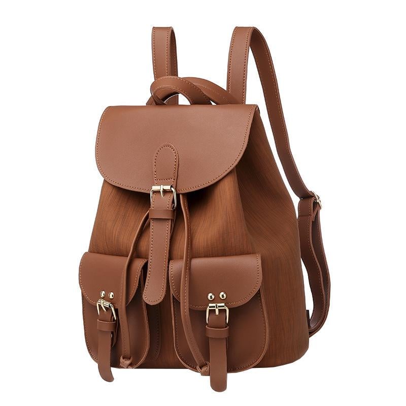 Женский рюкзак Amelie VA Коричневый (8283)