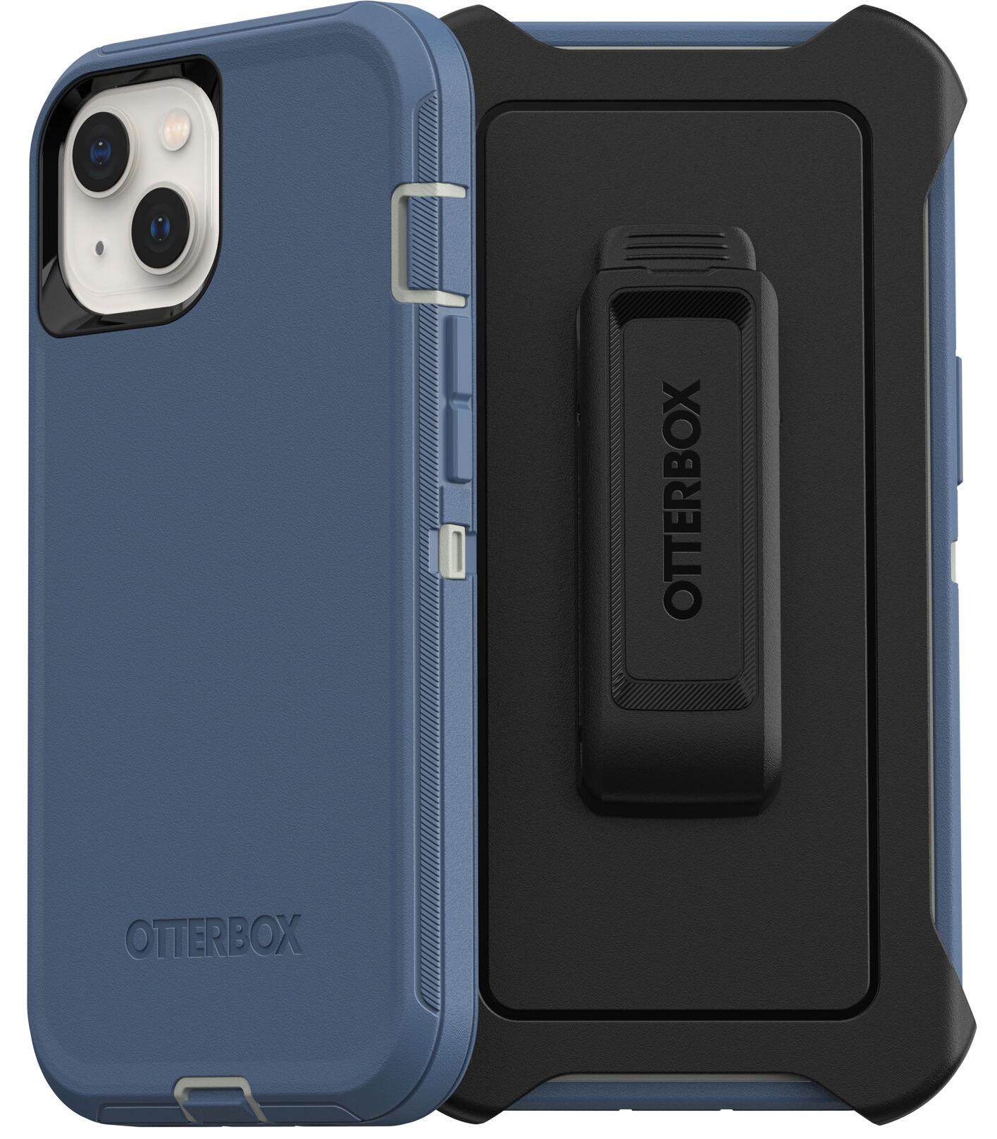 Чехол противоударный с клипсой OtterBox Defender 77-85443 для iPhone 13 (6.1") Fort Blue Чехол противоударный с клипсой OtterBox Defender 77-85443 для iPhone 13 (6.1") Fort Blue