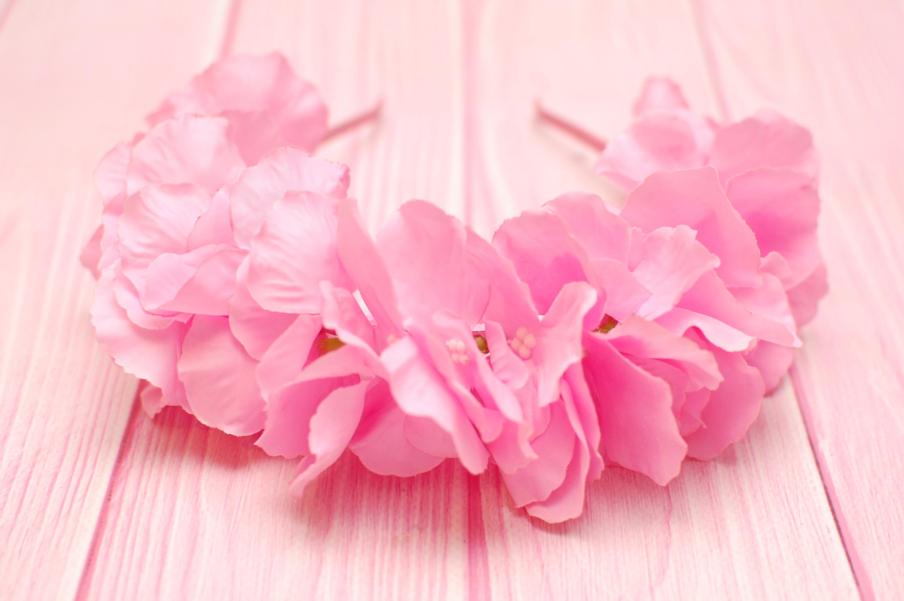 Обруч для волос Гортензия Розовый (720)