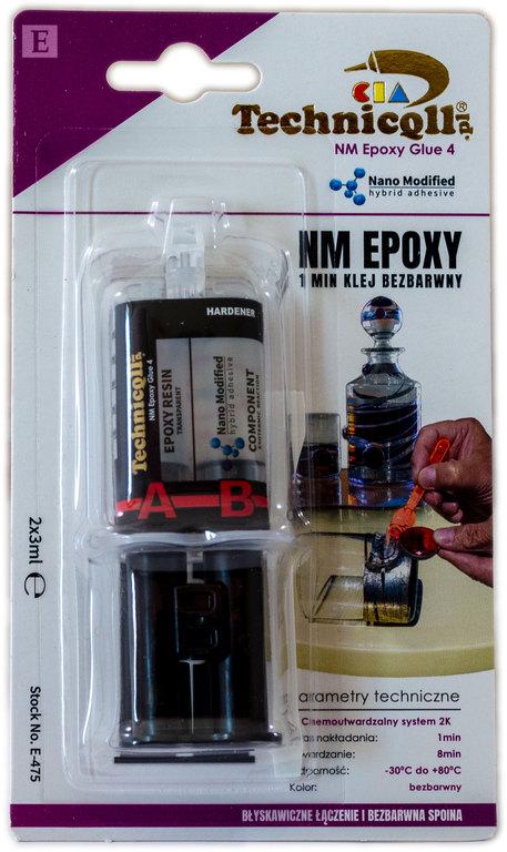 Клей епоксидний прозорий Technicqll у шприці 3 мл по 2 шт. (000034059) Клей епоксидний прозорий Technicqll у шприці 3 мл по 2 шт. (000034059)
