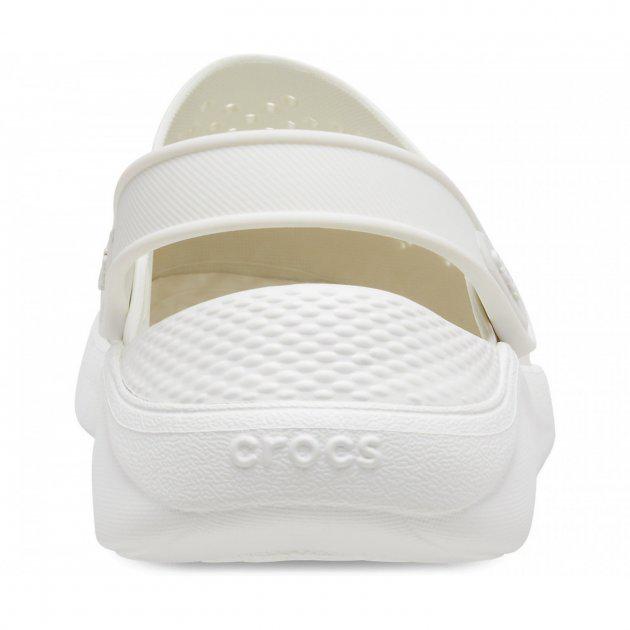 Сабо Crocs LiteRide Clog нар. M12/EUR 46-47 Almost White/Almost White (7157030) - фото 5