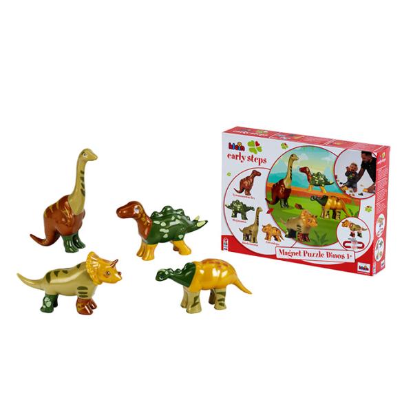 Пазл магнитный Klein Динозавры 4шт. (0085) - фото 7