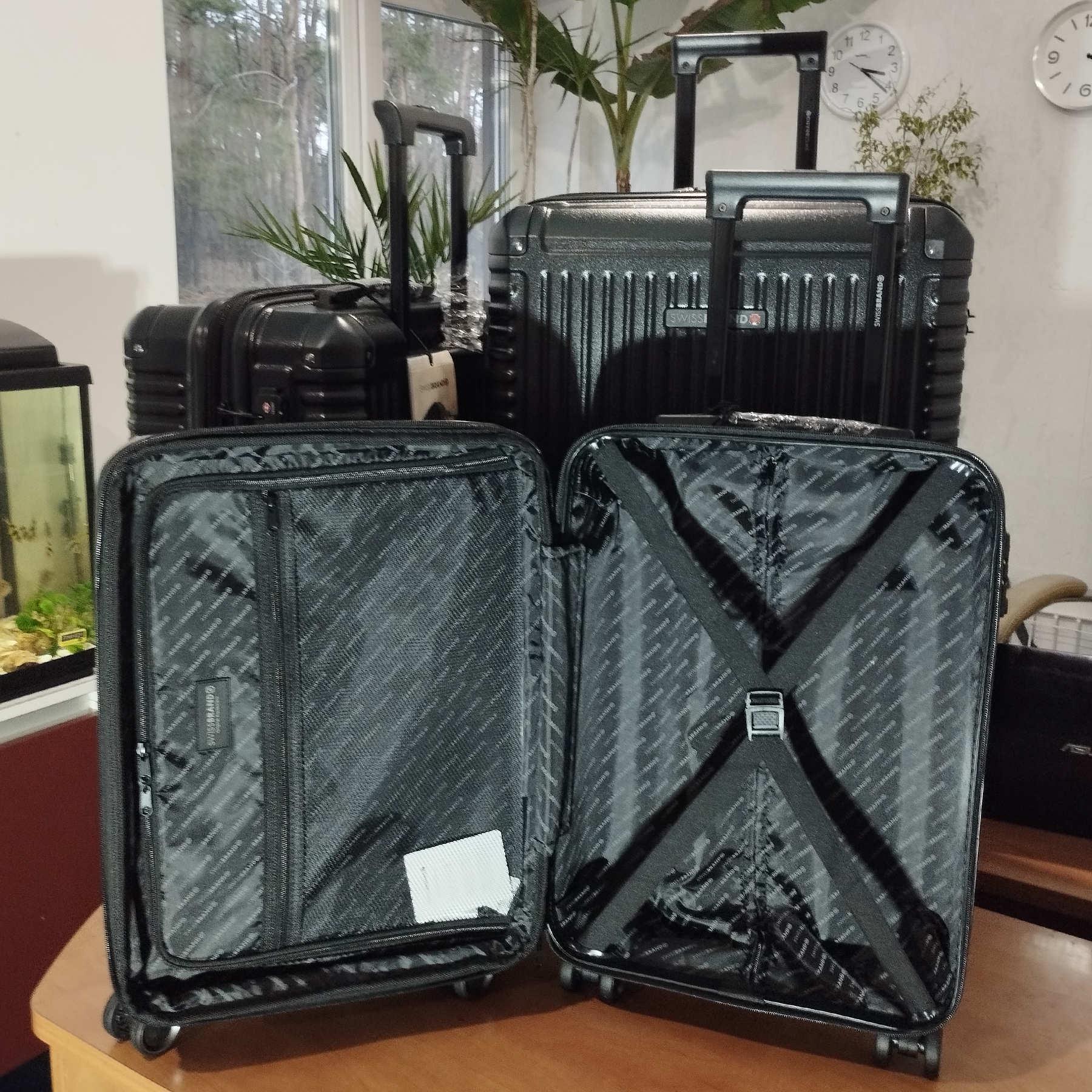 Валіза Swissbrand Paris M Black (SWB_LHPAR001M) - фото 2 Валіза Swissbrand Paris M Black (SWB_LHPAR001M) - фото 2