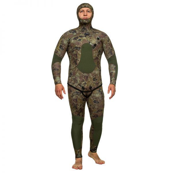 Гидрокостюм Marlin Camoskin Pro Green 7 мм р. 60 - фото 2