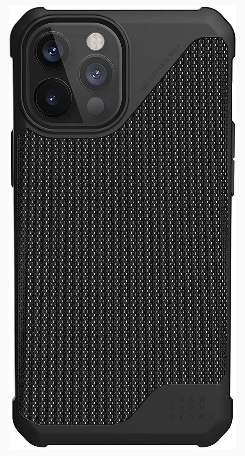 Чехол противоударный UAG Metropolis LT FIBR для Iphone 12 Pro Max (6.7") Black