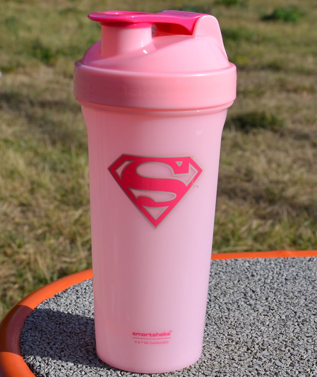 Шейкер спортивний SmartShake Lite DC Supergirl 800 мл - фото 9