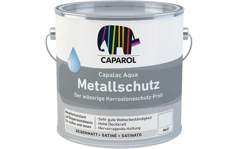 Эмаль водорастворимая для металла Capalac Aqua Metallschutz 2,4 л Прозрачный (2952199340)