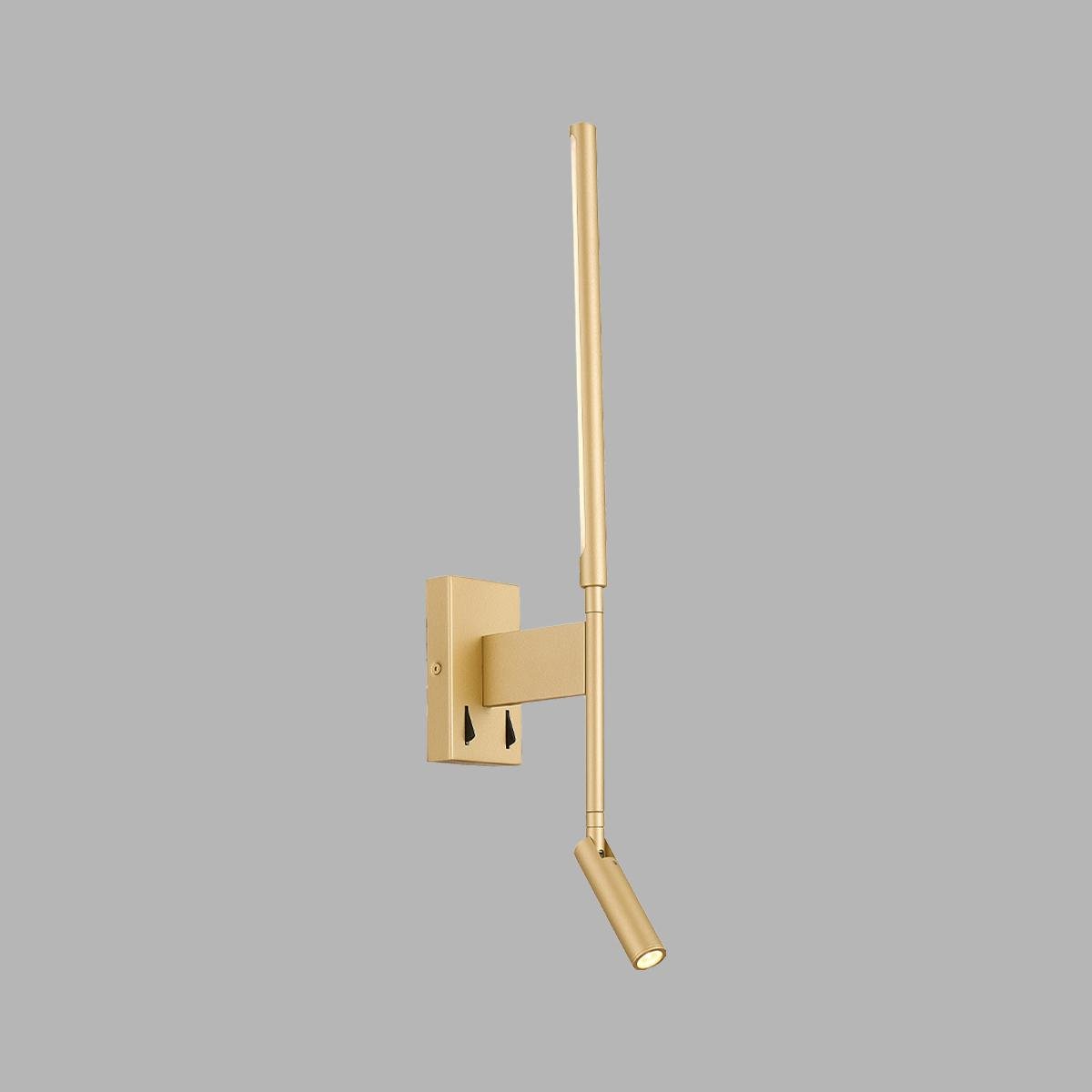 Бра MJ-Light Kono READ 3200 K GD (15032) Бра MJ-Light Kono READ 3200 K GD (15032)