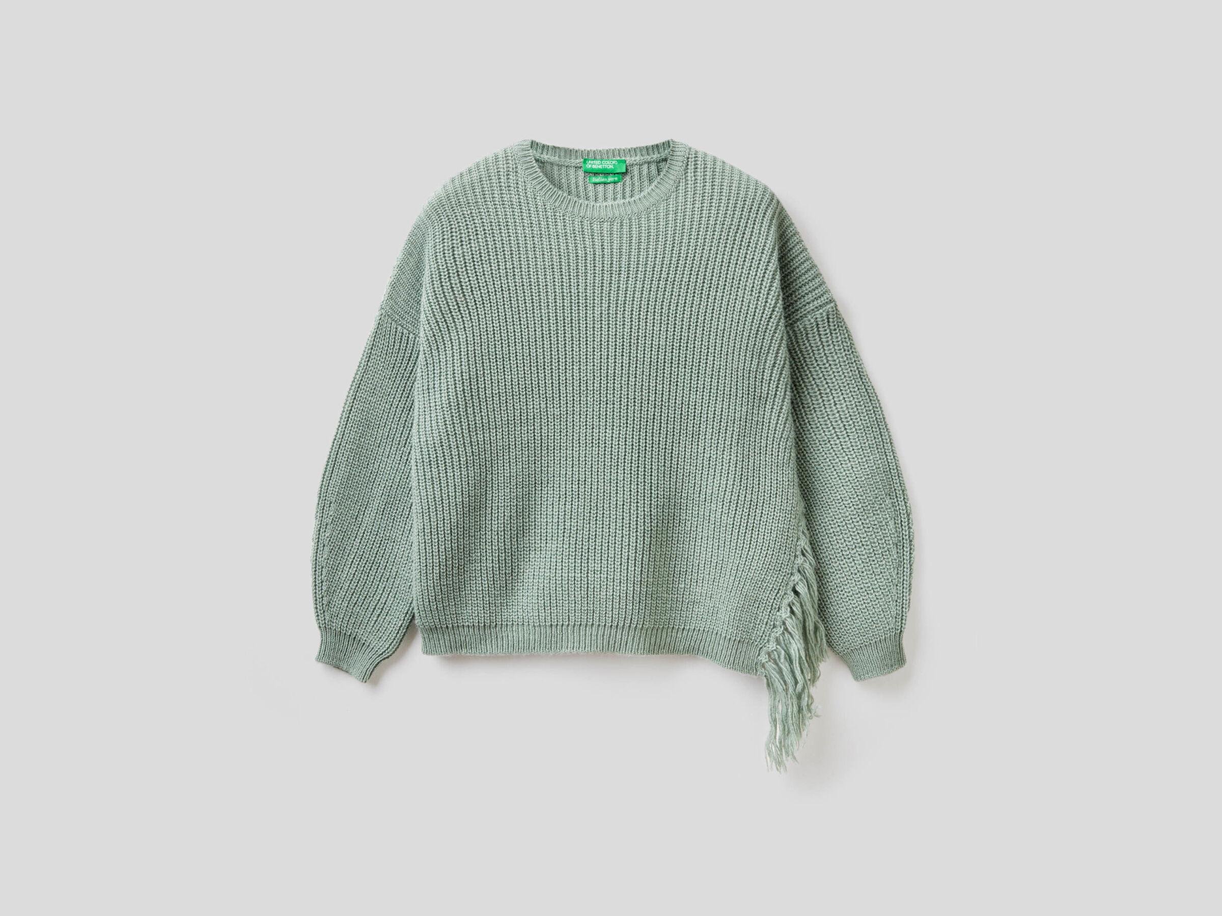 Светр дитячий Benetton 1076c1125 S Бірюзовий