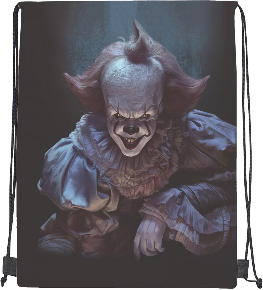 Мішок cпортивний Воно Пеннівайз It pennywise (mishok-sport-409705999-ono-pennivajz--it--pennywise)