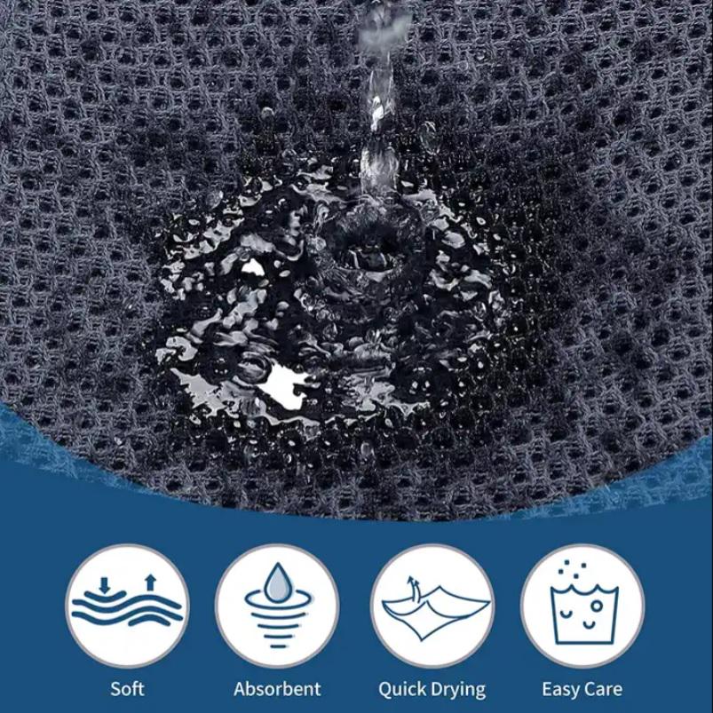 Набор кухонных полотенец Organic Premium 6в1 100% хлопок 34х34 см Серый (НПК0002) - фото 7 Набор кухонных полотенец Organic Premium 6в1 100% хлопок 34х34 см Серый (НПК0002) - фото 7